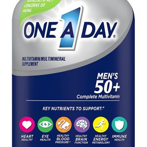 One A Day Men’s 50+ Healthy Advantage Multivitamin: Men’s Multivitamin with Vitamins A, C, E, B6, B12